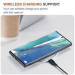 DG.MING M2-serien magnetisk trefoldet pung-stativ lædercover til Samsung Galaxy Note20 Ultra/Note20 Ultra 5G