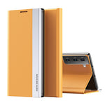 Shockproof Full Protection Leather Phone Case Cover with Stand for Samsung Galaxy S21+ 5G