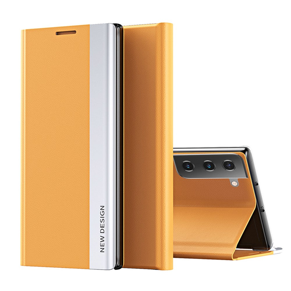 Shockproof Full Protection Leather Phone Case Cover with Stand for Samsung Galaxy S21+ 5G