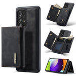 DG.MING M1 Series Anti-fall Kickstand Design Phone Case with Detachable Magnetic Wallet for Samsung Galaxy A52 4G/5G / A52s 5G