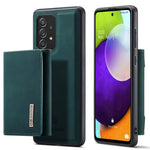 DG.MING M1 Series Anti-fall Kickstand Design Phone Case with Detachable Magnetic Wallet for Samsung Galaxy A52 4G/5G / A52s 5G