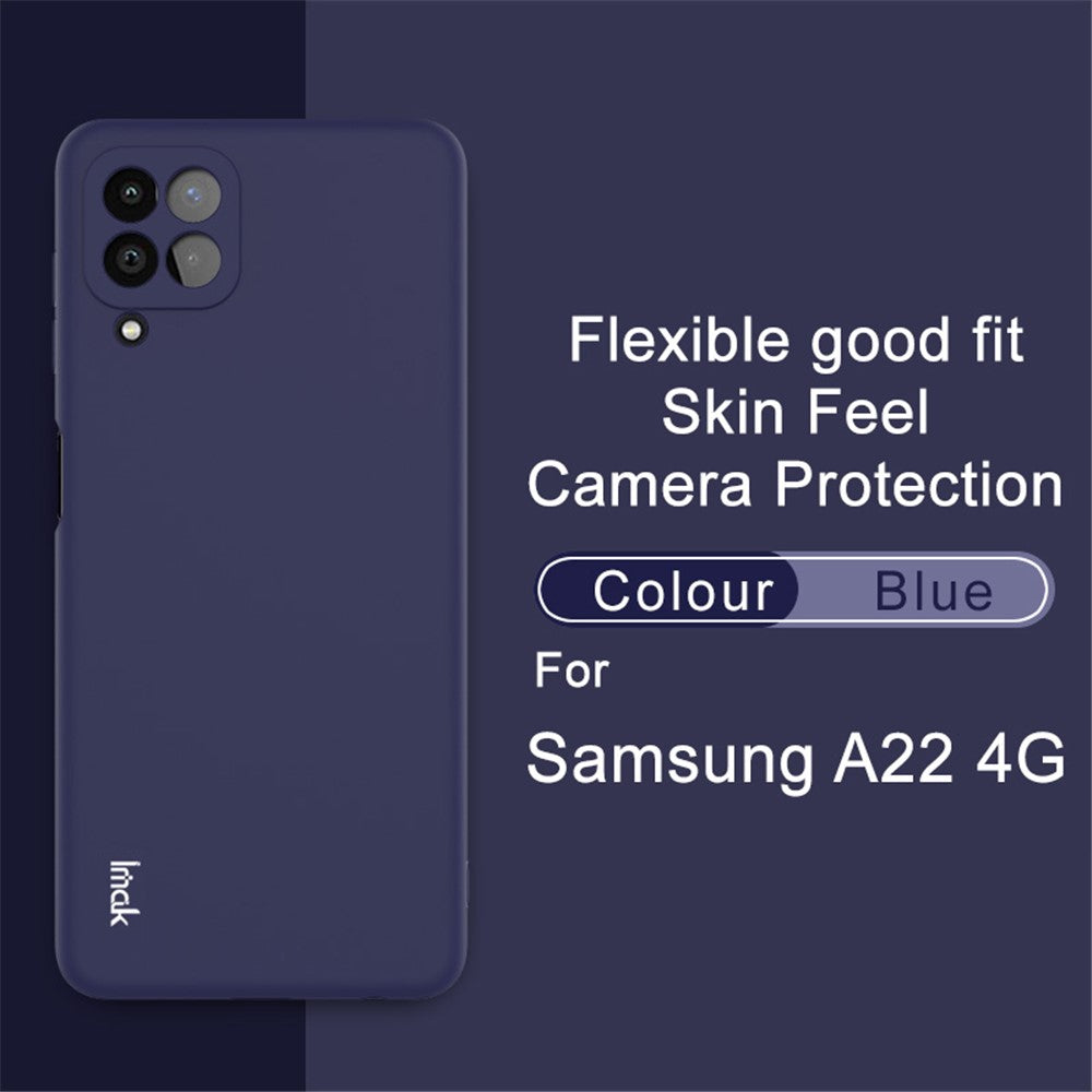IMAK UC-2 Series Anti-Scratch Flexible TPU Phone Protective Cover Case for Samsung Galaxy A22 4G (EU Version)