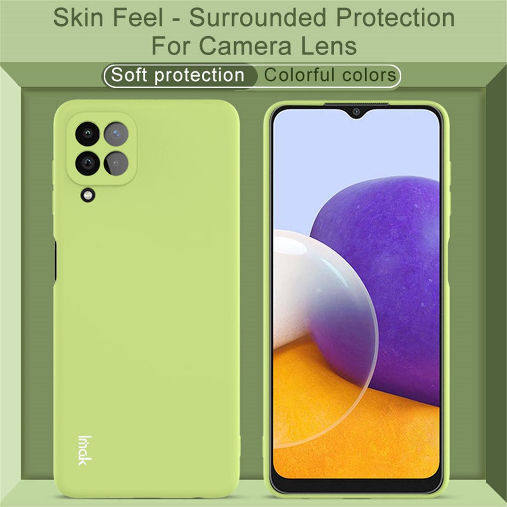 IMAK UC-2 Series Anti-Scratch Flexible TPU Phone Protective Cover Case for Samsung Galaxy A22 4G (EU Version)