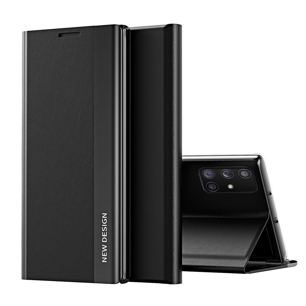 All-round Protection Stand Design Leather Phone Case Cover for Samsung Galaxy A71 5G SM-A716