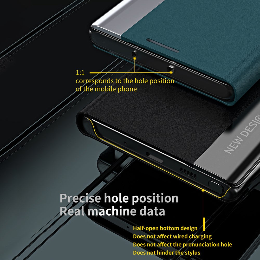 All-round Protection Stand Design Leather Phone Case Cover for Samsung Galaxy A71 5G SM-A716