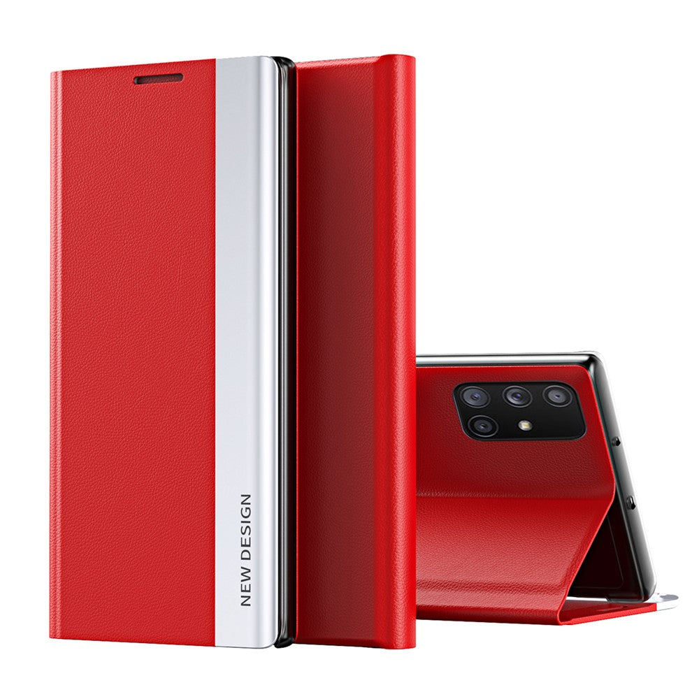 All-round Protection Stand Design Leather Phone Case Cover for Samsung Galaxy A71 5G SM-A716