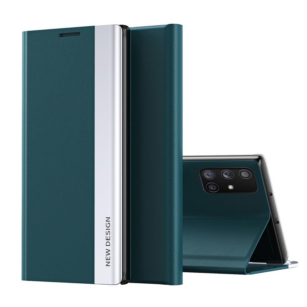 All-round Protection Stand Design Leather Phone Case Cover for Samsung Galaxy A71 5G SM-A716