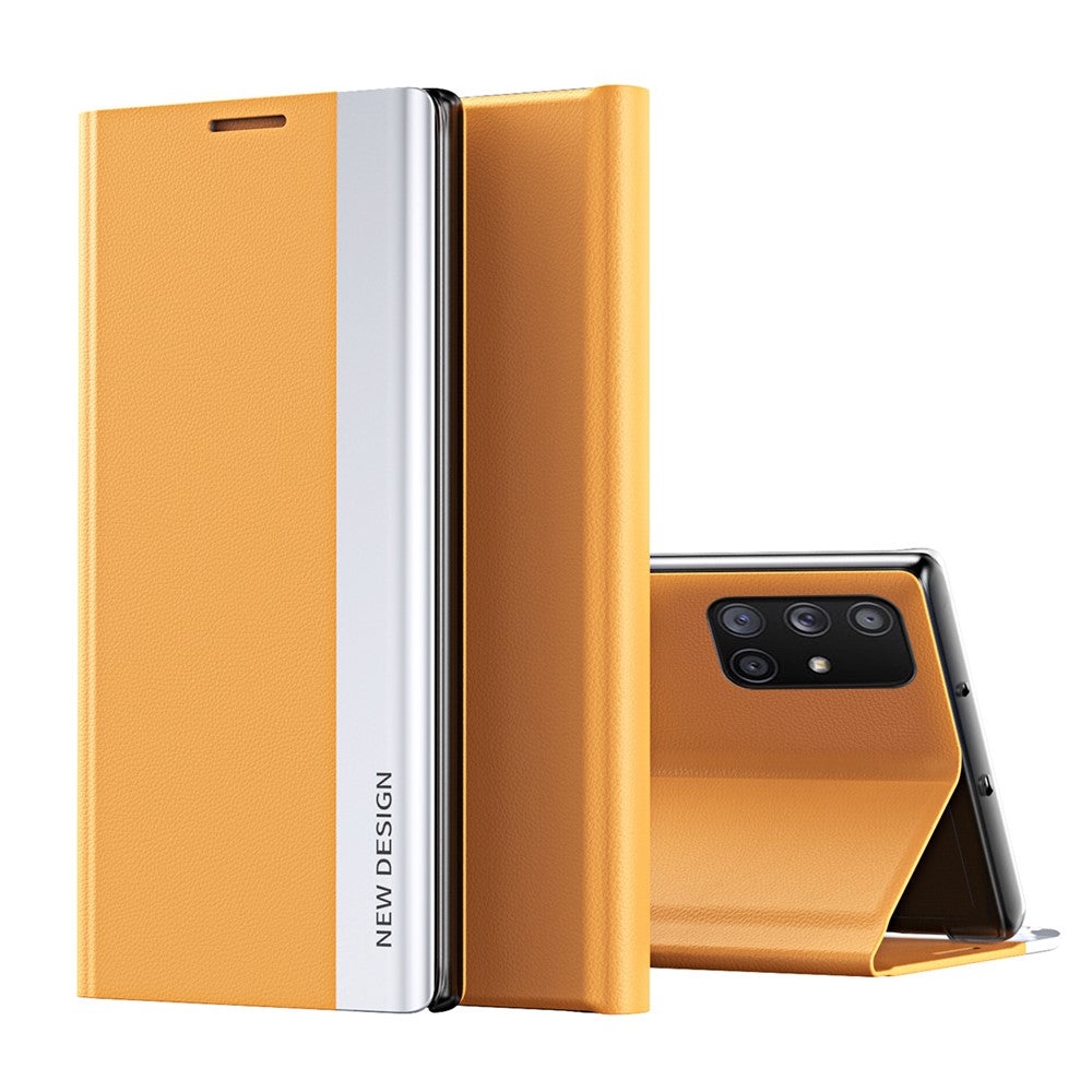 All-round Protection Stand Design Leather Phone Case Cover for Samsung Galaxy A71 5G SM-A716