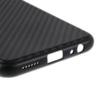 Bagcover i kulfiber-tekstur TPU til Samsung Galaxy A22 5G (EU-version)