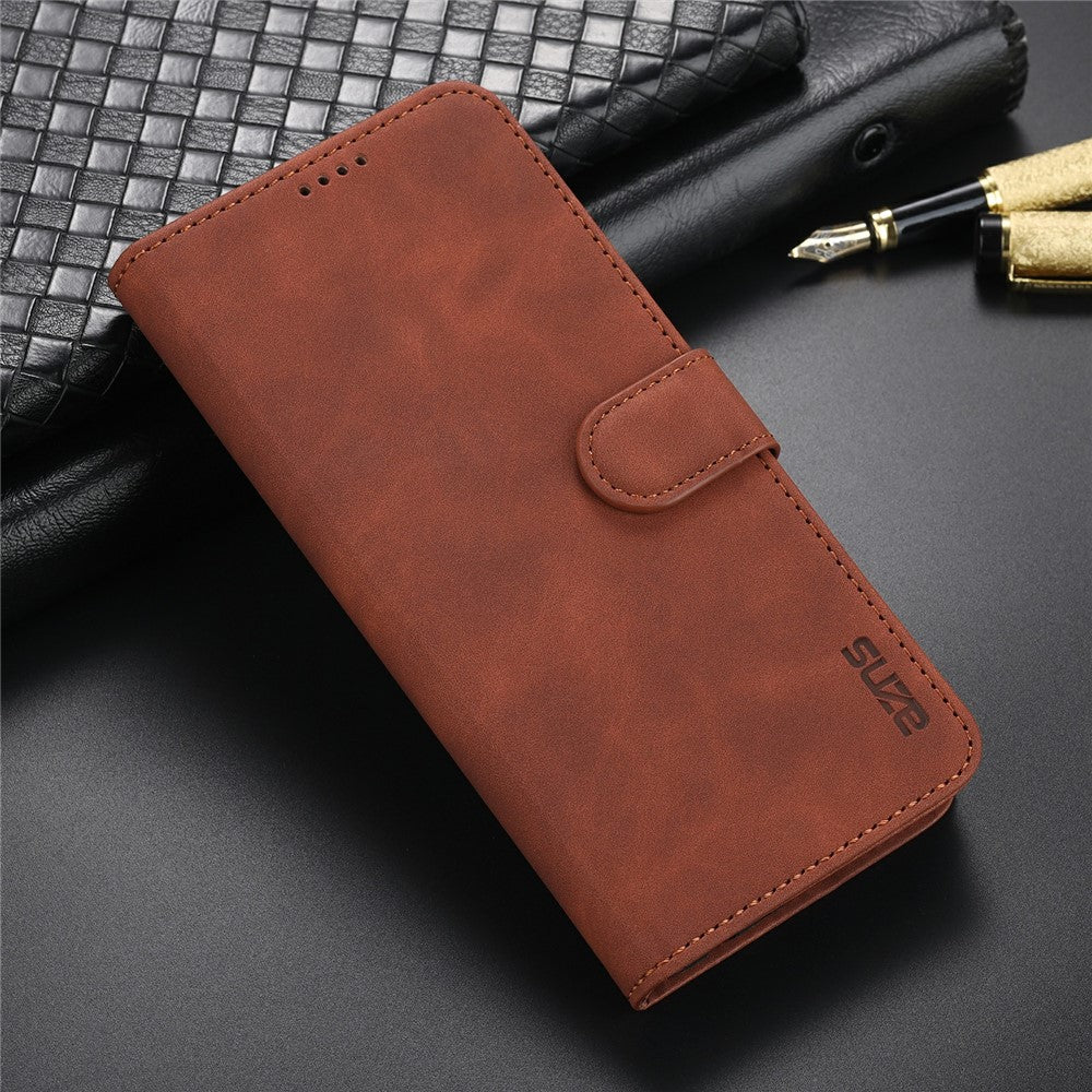 AZNS Wallet Stand Læder telefonetui til Samsung Galaxy A22 4G (EU-version)