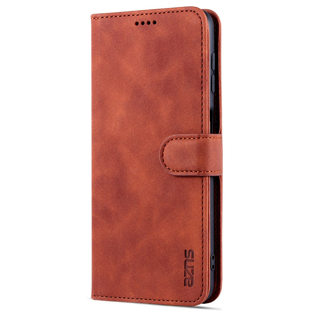 AZNS Wallet Stand Læder telefonetui til Samsung Galaxy A22 4G (EU-version)
