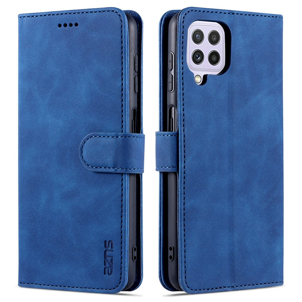 AZNS Wallet Stand Læder telefonetui til Samsung Galaxy A22 4G (EU-version)
