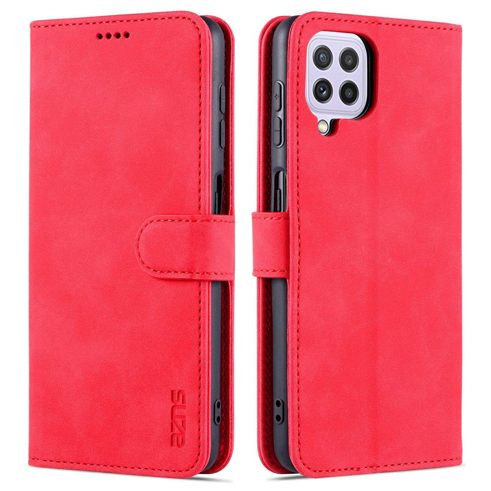 AZNS Wallet Stand Læder telefonetui til Samsung Galaxy A22 4G (EU-version)