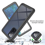 Full Coverage Hybrid Protective Case with Ultra Clear PET Screen Protector for Samsung Galaxy S20 FE 2022/S20 FE 4G/S20 FE 5G/S20 Lite