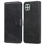 Drop-resistant Stand Design Leather Wallet Mobile Phone Cover Case for Samsung Galaxy A22 5G (EU Version)