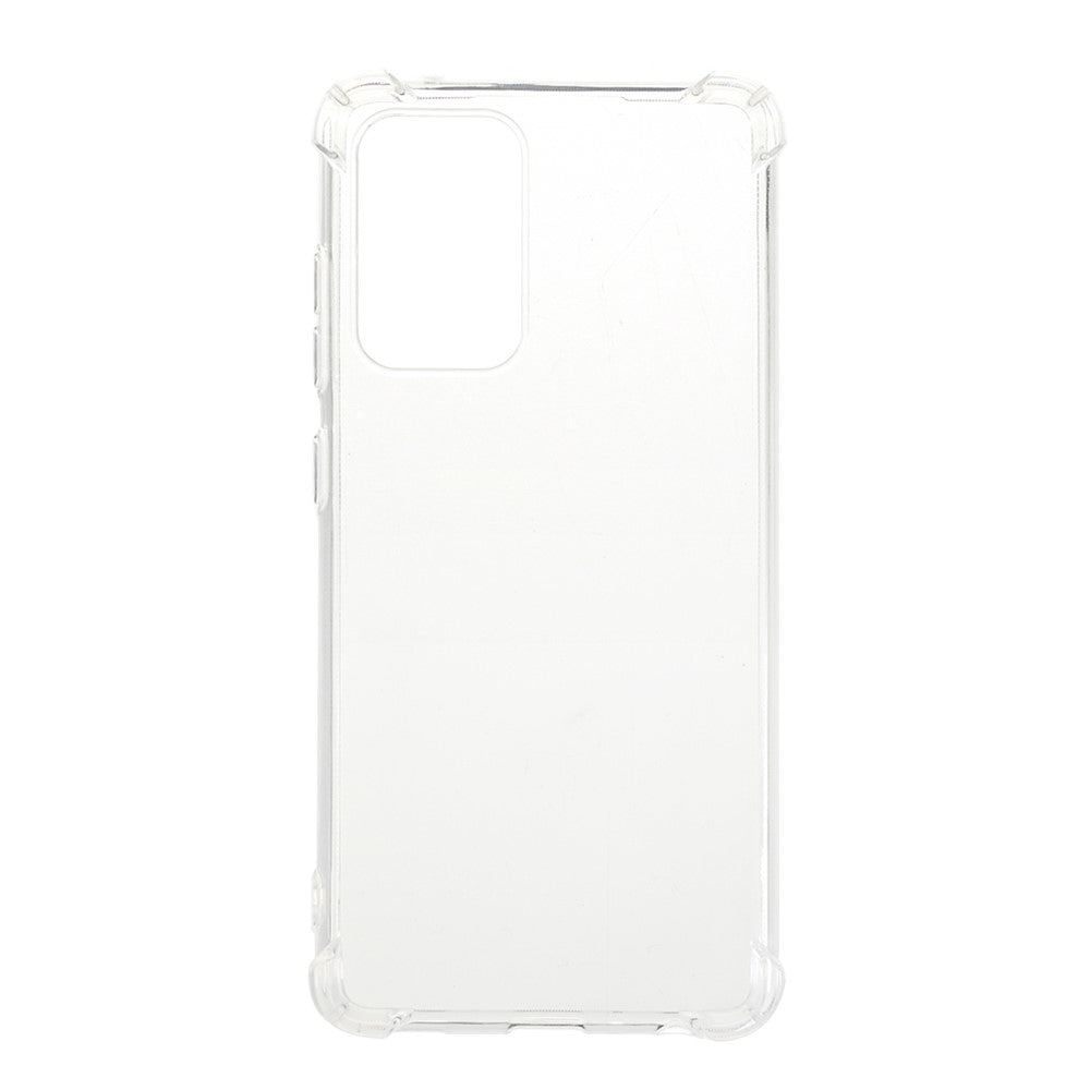 Genomskinliga förstärkta hörn TPU stötdämpande flexibelt mobilmobilskal för Samsung Galaxy A52 4G/A52 5G/A52s 5G/A52s 5G