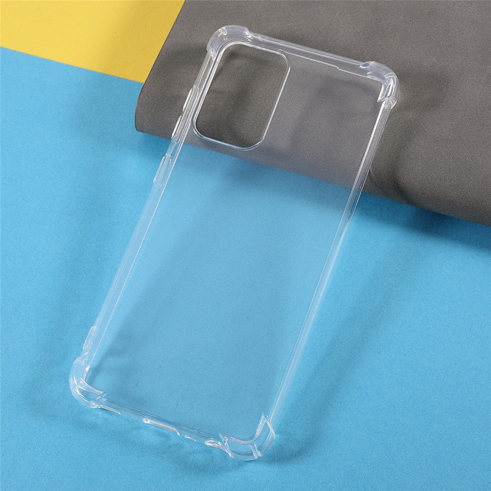 Genomskinliga förstärkta hörn TPU stötdämpande flexibelt mobilmobilskal för Samsung Galaxy A52 4G/A52 5G/A52s 5G/A52s 5G