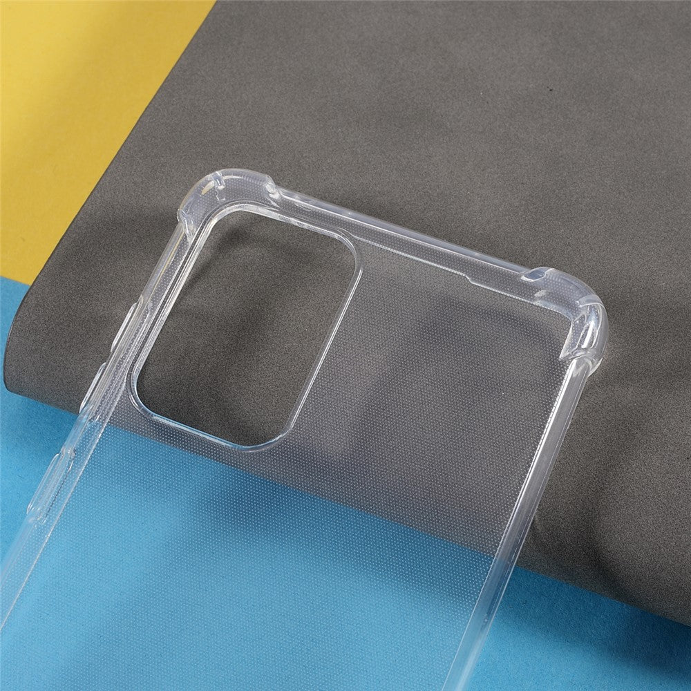 Genomskinliga förstärkta hörn TPU stötdämpande flexibelt mobilmobilskal för Samsung Galaxy A52 4G/A52 5G/A52s 5G/A52s 5G