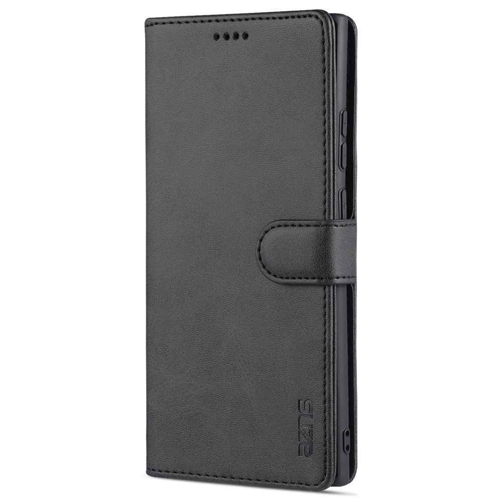 AZNS Læderpung, stander, folio, flipcover, kortpladser, fuld kropsbeskyttelse, telefonskal til Samsung Galaxy Note20 Ultra/Note20 Ultra 5G