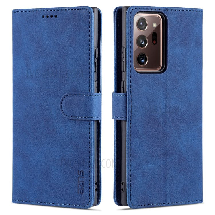 AZNS Läderplånbok Stativ Folio Flip Korthållare Heltäckande Skyddande mobilskal för Samsung Galaxy Note20 Ultra/Note20 Ultra 5G
