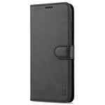 AZNS Leather Wallet Card Slots Stand Folio Flip Shock-resistant Case Phone Shell for Samsung Galaxy S21+ 5G
