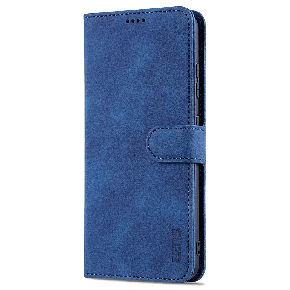 AZNS Plånboksdesign PU-läder Allround-skyddande mobilfodral för Samsung Galaxy S21 Ultra 5G