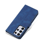 AZNS Plånboksdesign PU-läder Allround-skyddande mobilfodral för Samsung Galaxy S21 Ultra 5G