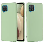 Liquid Silicone Silky-Soft Touch Full Body Protection Shockproof Case Cover with Strap for Samsung Galaxy M32 (Global Version)