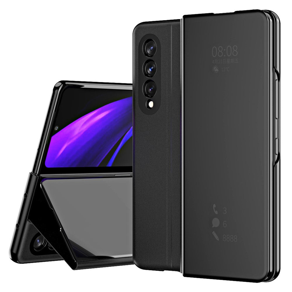 For Samsung Galaxy Z Fold3 5G Flip Leather Cover with Stand Full Body Protective Phone Case