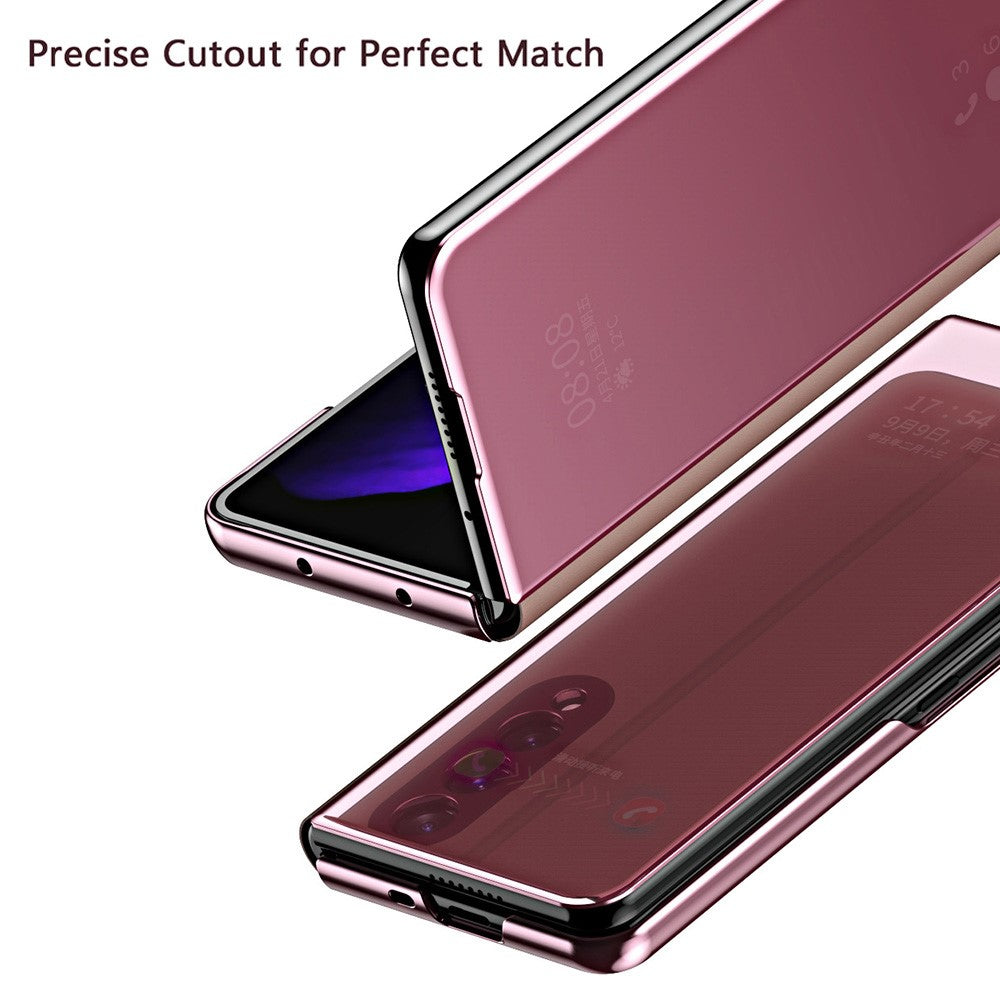 For Samsung Galaxy Z Fold3 5G Flip Leather Cover with Stand Full Body Protective Phone Case
