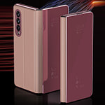 For Samsung Galaxy Z Fold3 5G Flip Leather Cover with Stand Full Body Protective Phone Case