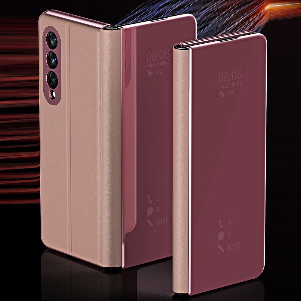 For Samsung Galaxy Z Fold3 5G Flip Leather Cover with Stand Full Body Protective Phone Case