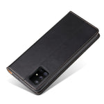 Wallet Genuine Texture PU Leather Stand Case for Samsung Galaxy A71 5G SM-A716