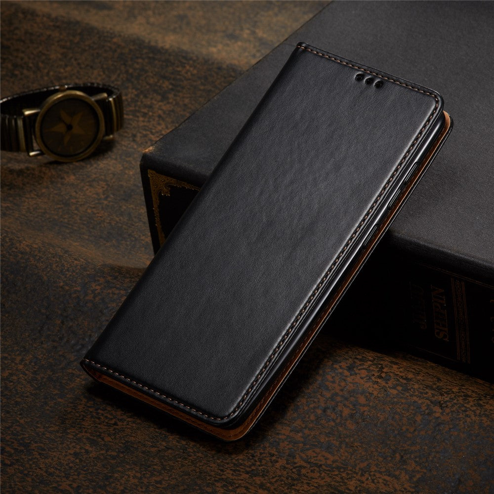 Wallet Genuine Texture PU Leather Stand Case for Samsung Galaxy A71 5G SM-A716