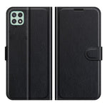 Folio Flip Litchi Skin Drop-Proof Leather Wallet Design Leather Case Stand Cover for Samsung Galaxy A22 5G (EU Version)