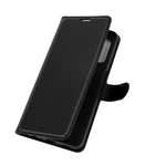 Folio Flip Anti-Scratch Litchi Skin Leather Mobile Phone Wallet Stand Cover Case for Samsung Galaxy A32 4G (EU Version)