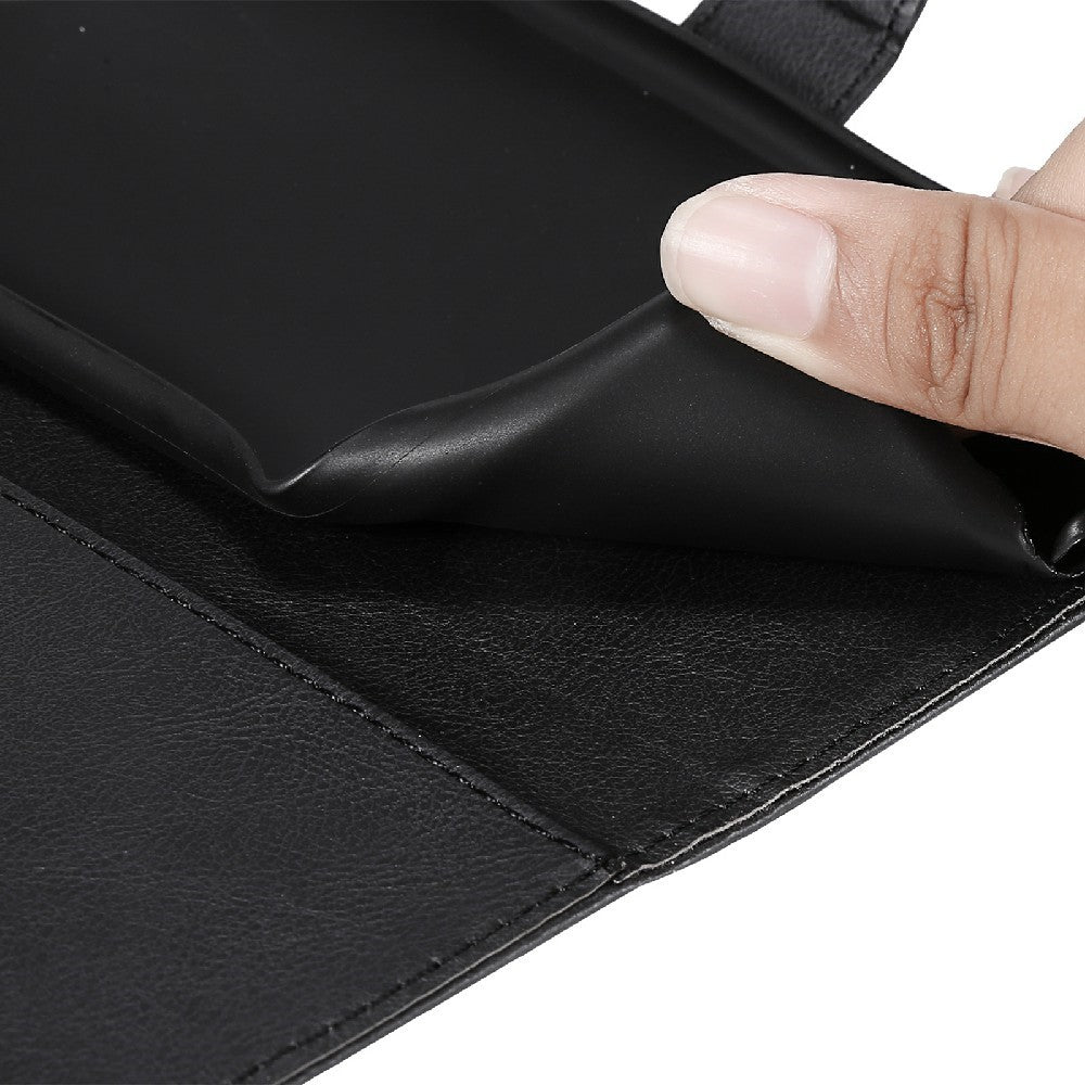 For Samsung Galaxy A52 4G / A52 5G / A52s 5G Case Solid Color Leather Mobile Cover Wallet Stand with Strap