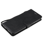 For Samsung Galaxy A52 4G / A52 5G / A52s 5G Case Solid Color Leather Mobile Cover Wallet Stand with Strap