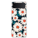 Pattern Printing Design Hard PC Back Shockproof Phone Cover for Galaxy Z Flip3 5G