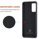 DG.MING M2-serien trådløst opladeligt aftageligt 2-i-1-pungcover, stødsikkert hybridmobilcover med vandret visningsstativ til Samsung Galaxy S20 4G/S20 5G