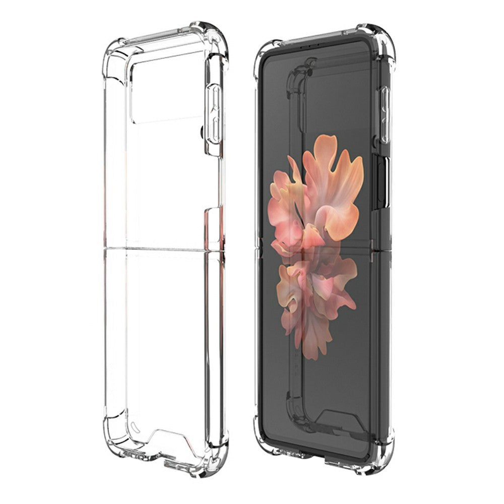 Flexible TPU Soft Skin Shockproof Phone Case Cover for Galaxy Z Flip3 5G