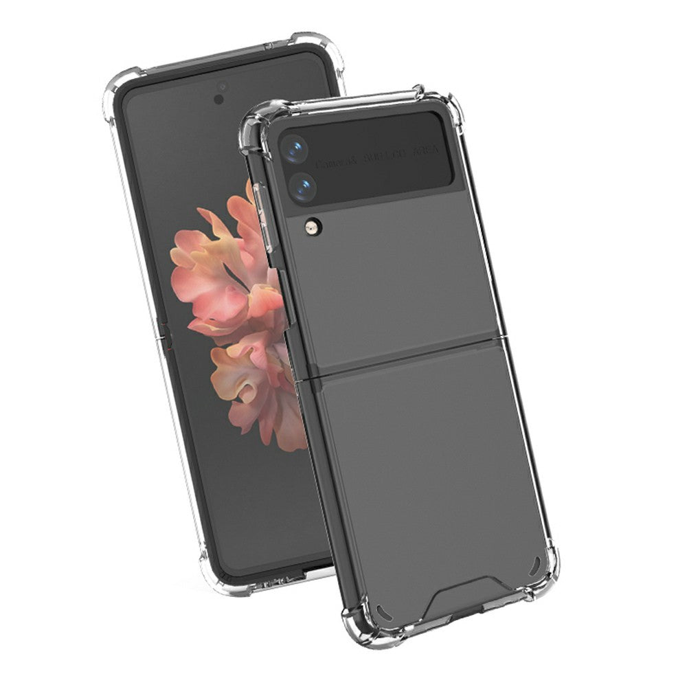 Flexible TPU Soft Skin Shockproof Phone Case Cover for Galaxy Z Flip3 5G