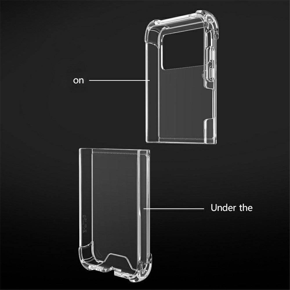 Flexible TPU Soft Skin Shockproof Phone Case Cover for Galaxy Z Flip3 5G