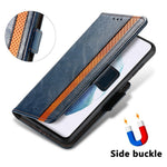 For Samsung Galaxy S21 Ultra 5G Phone Cases CASENEO PU Leather Cover Stand with RFID Blocking Wallet