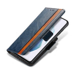 For Samsung Galaxy S21 Ultra 5G Phone Cases CASENEO PU Leather Cover Stand with RFID Blocking Wallet