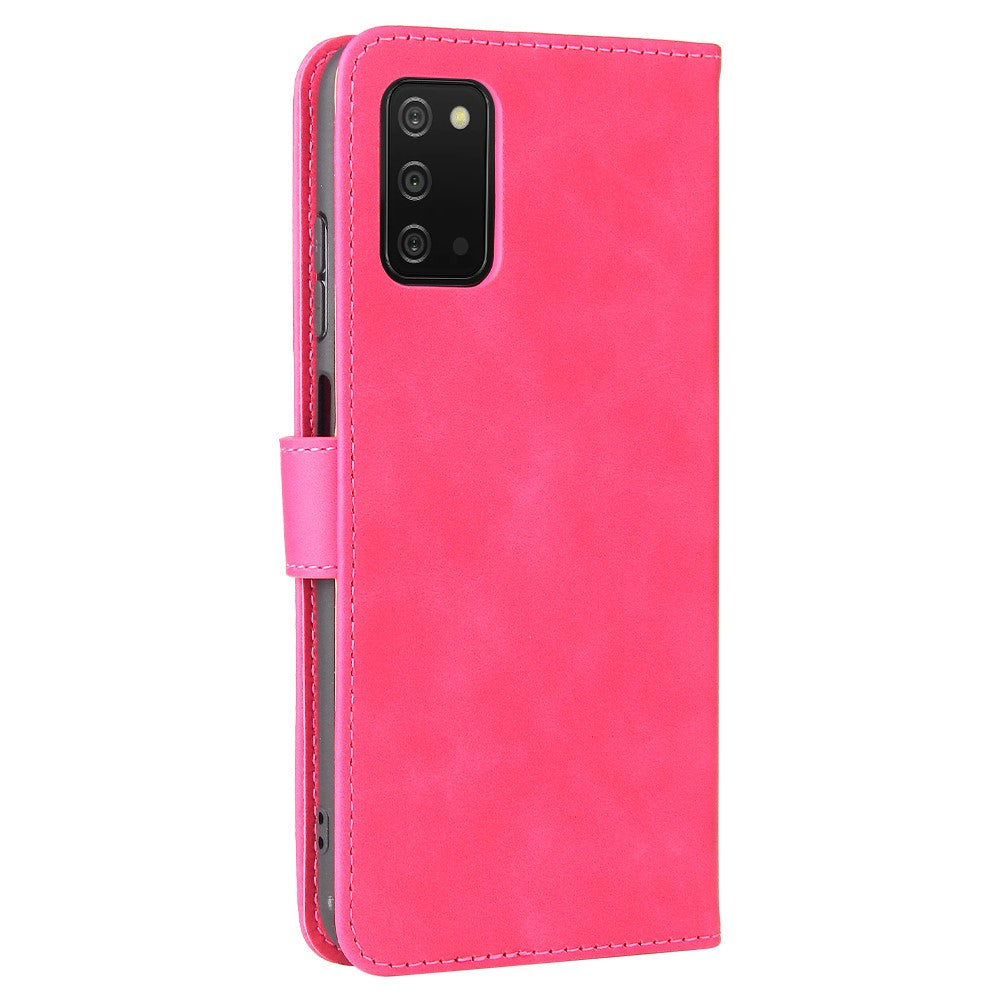 Flip-cover i kunstlæder med stander til Samsung Galaxy A03s (166,5mm)