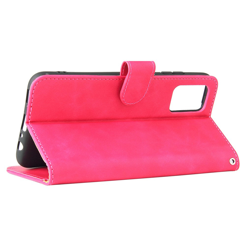 Flip-cover i kunstlæder med stander til Samsung Galaxy A03s (166,5mm)