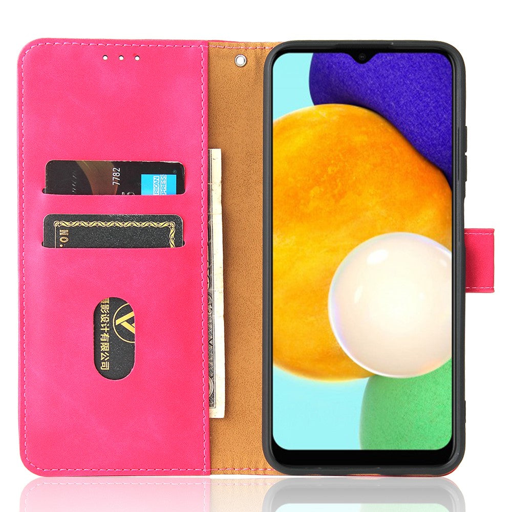 Flip-cover i kunstlæder med stander til Samsung Galaxy A03s (166,5mm)