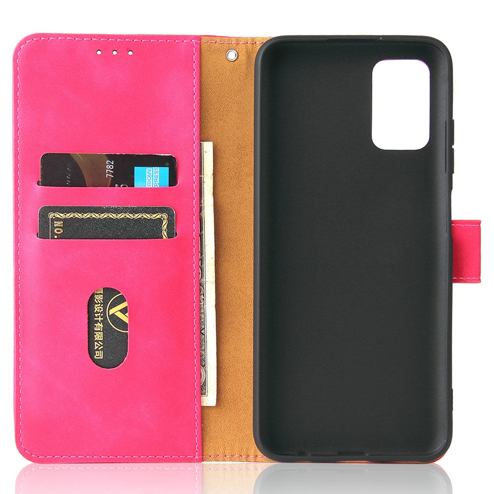 Flip-cover i kunstlæder med stander til Samsung Galaxy A03s (166,5mm)