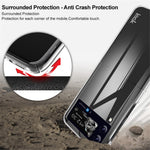 IMAK Air II Pro Drop-Proof Wear Resistant PC Crystal Cover Shell (Upper Cover + Lower Cover) for Samsung Galaxy Z Flip3 5G